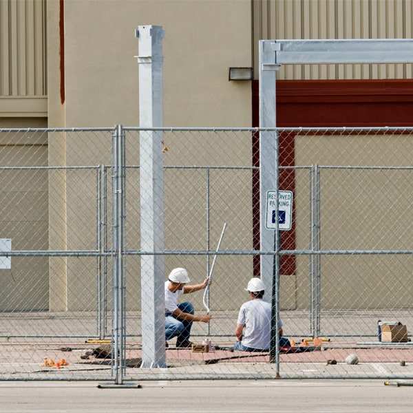 how much time can i lease the temporary fence for my work site or event in Murrieta California